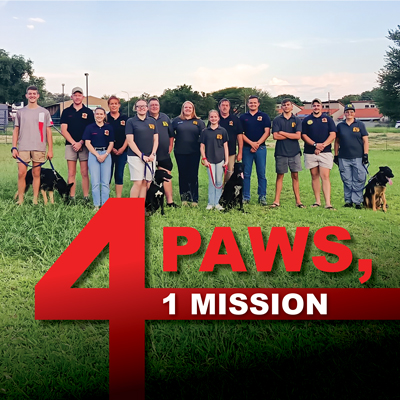 4 PAWS, 1 MISSION
Thaba Fire and Rescue announces new K9 Unit for 2026