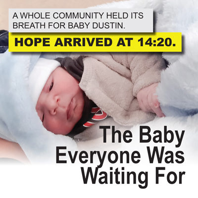 <p>The Baby Everyone Was Waiting For</p>
