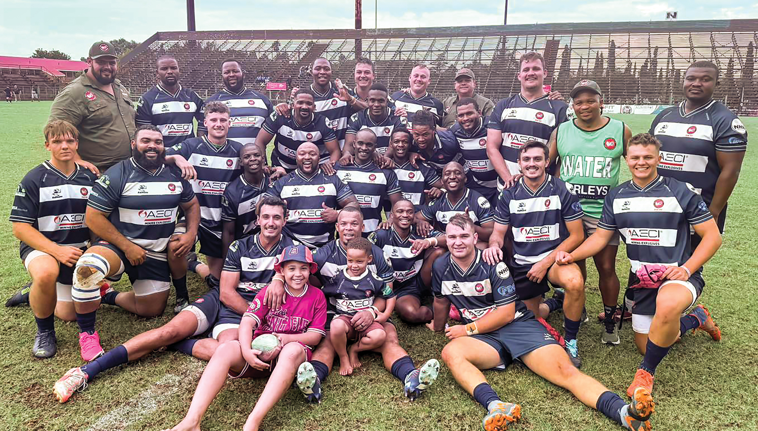 Rhinos’ second team dominates