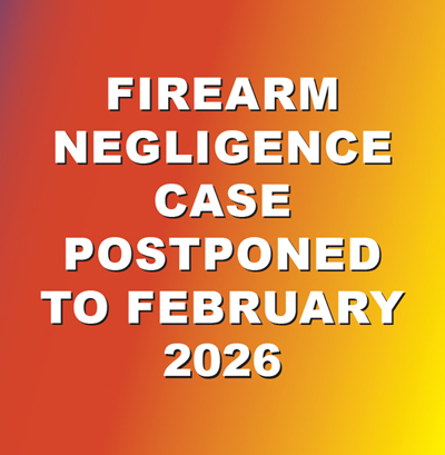 Firearm negligence case postponed to February 2026