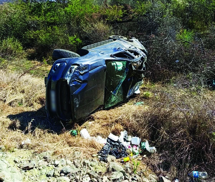 Woman injured in R510 rollover