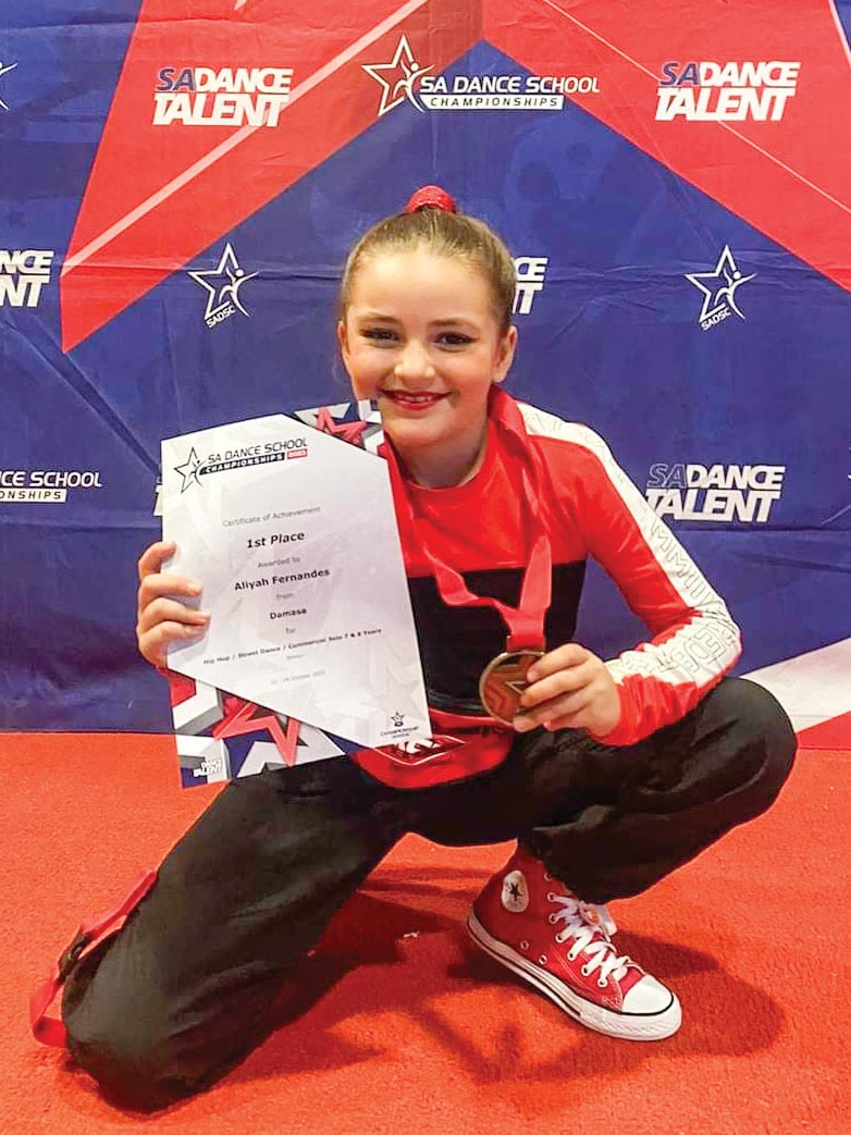 Damasa delivers electric performance at SA Dance School Championships
