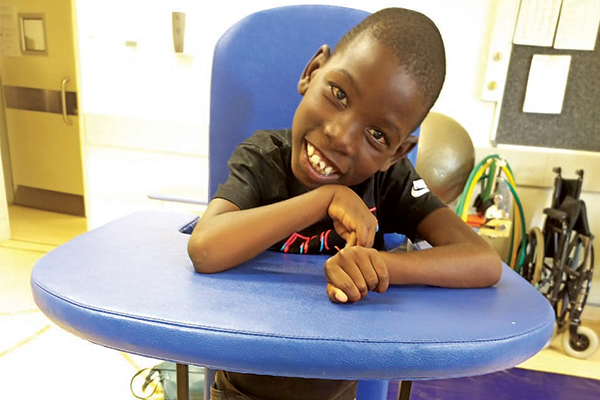 Lesedi needs a new wheelchair