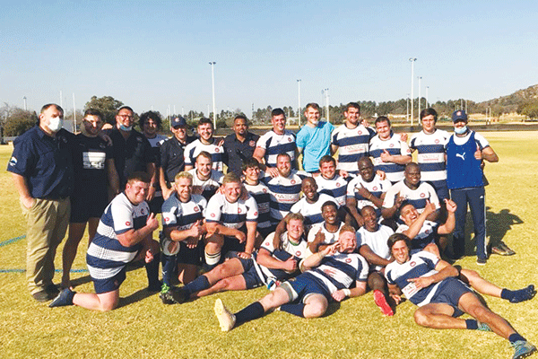 Rhinos eye Lucas Strachan Shield