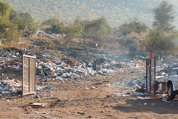 Limpopo se vullisterreine in haglike toestand